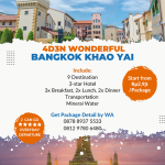Paket Tour Bangkok Khao Yai 2023